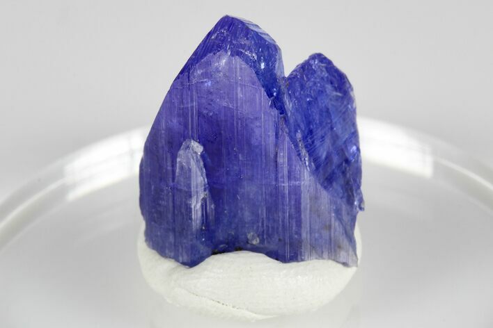 Brilliant Blue-Violet Tanzanite Crystal - Merelani Hills, Tanzania #178333